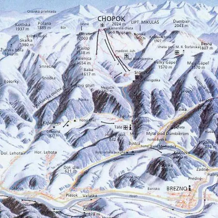 Holiday home Biela Skala - Chaletka Chopok Jasna Juh *